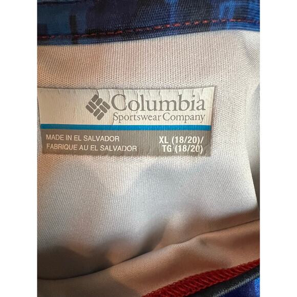 Columbia SPF Long Sleeve Shirts kids boys size XL 18-20 - 2 SHIRTS Like New! - Picture 6 of 10
